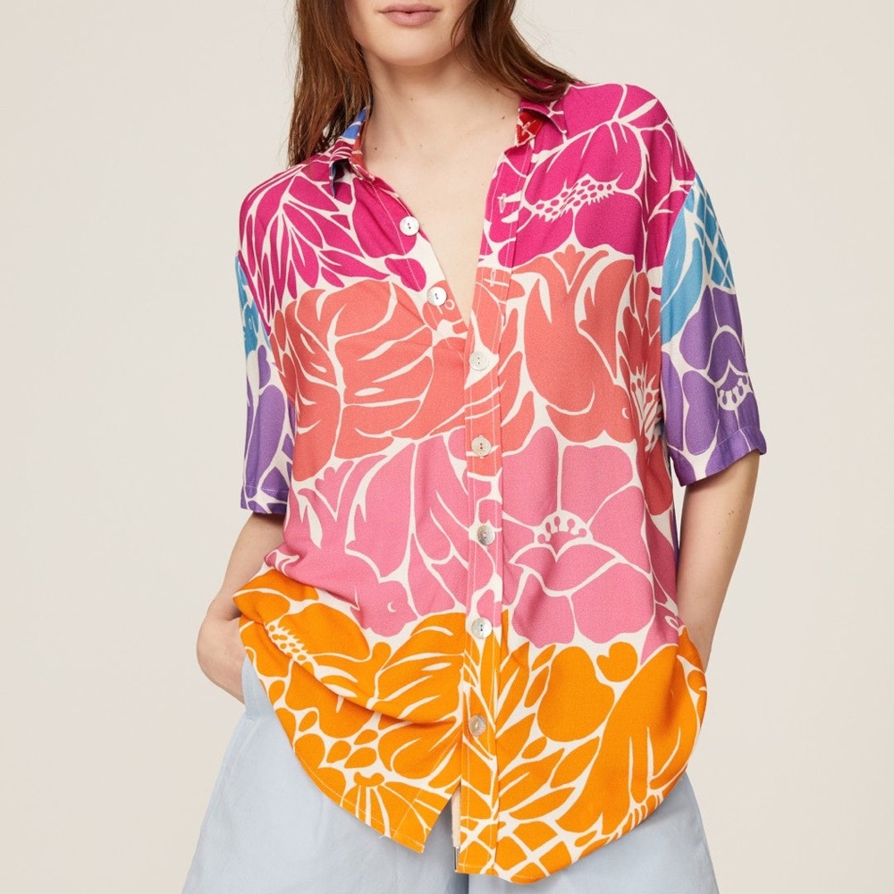 FARM Rio Tropical Graphic Uni Shirt
